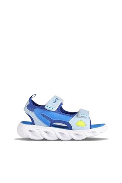 Vicco Roy Işıklı Erkek Çocuk Sandalet (Saks Mavi, 34 Numara)