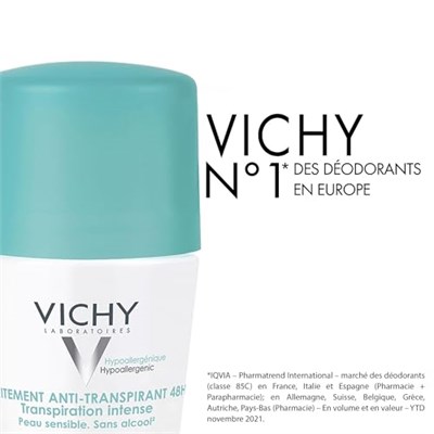 VICHY Terleme ve Koku Karşıtı 48 Saat Etkili Roll-on Deodorant 50 ML 5976921