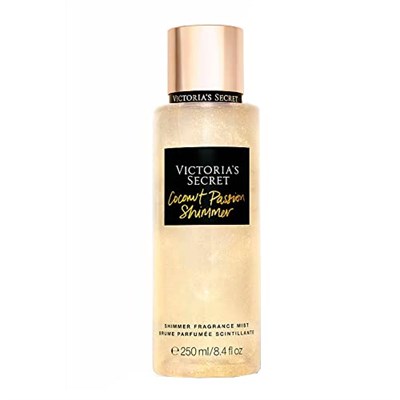 Victorias Secret Coconut Passion Shimmer Mist 250 ml Simli Işıltılı Kadın Vücut Spreyi