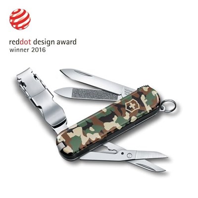 Victorinox 0.6463.94 NailClip 580 Kamuflaj Desenli Tırnak Makaslı Çakı