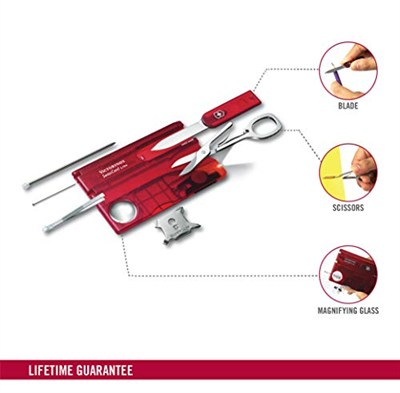 Victorinox 0.7300.T SwissCard Lite Ruby