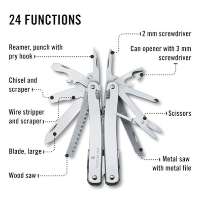 Victorinox 3.0224.3CN SwissTool Spirit XBS