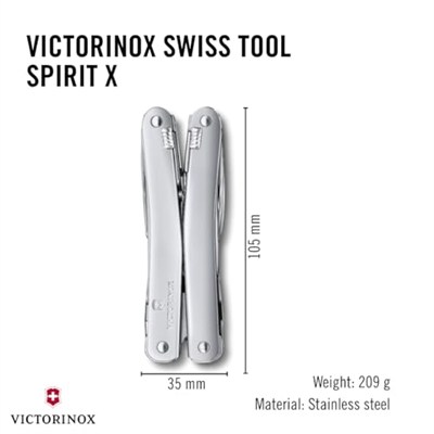 Victorinox 3.0224.3CN SwissTool Spirit XBS