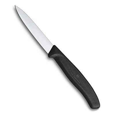 Victorinox 6.7603 Soyma Bıçağı, Unisex, Siyah, 8Cm