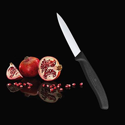 Victorinox 6.7603 Soyma Bıçağı, Unisex, Siyah, 8Cm