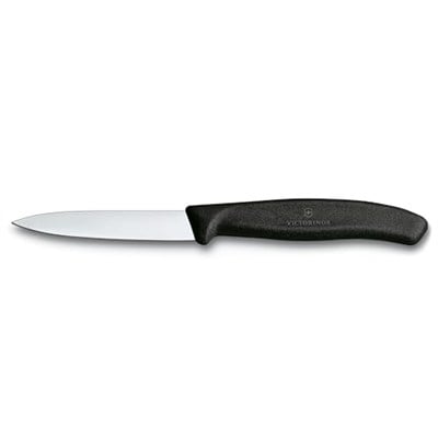 Victorinox 6.7603 SwissClassic 8cm Soyma Bıçağı, Sİyah