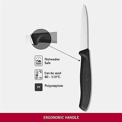 Victorinox 6.7633 8cm Tırtıklı Soyma Bıçağı