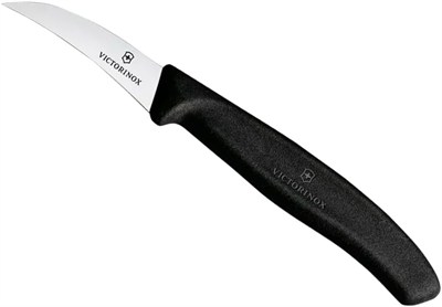Victorinox 6.7503 SwissClassic 6cm Şekillendirme Bıçağı, Sİyah