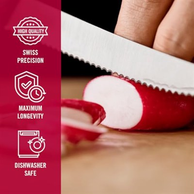 Victorinox 6.7833.6 SwissClassic Blisterli Siyah 6lı Domates Bıçağı