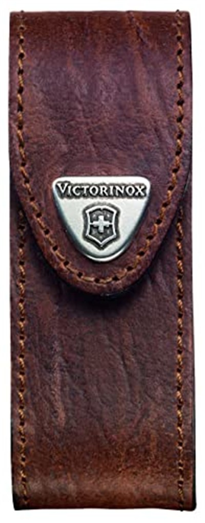Victorinox Deri kılıf çakı için (kemer halkası, cırt cırtlı, 3 cm x 10 cm) kahverengi