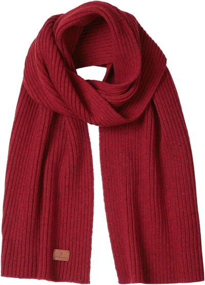 Victorinox Rib Knit Scarf With Victorinox Leather Patch Şal Üniseks Yetişkin