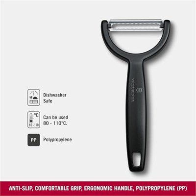 Victorinox Ypso Testere Çift Kenarli Soyacak, Siyah (7.6079)
