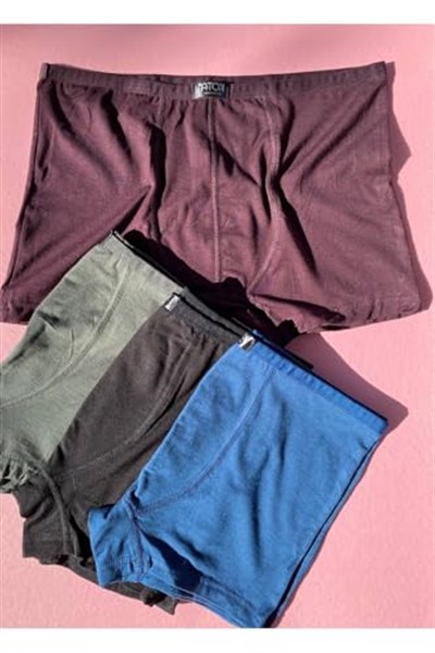VicTroy Modal Kumaş Yazlık Beli Katlanmaz Basic Erkek Boxer-1