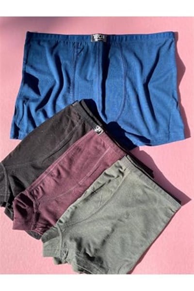VicTroy Modal Kumaş Yazlık Beli Katlanmaz Basic Erkek Boxer-1