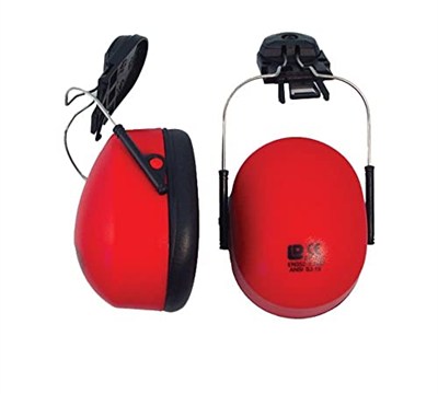 Vidalı Baret Kulaklık Tel Örgü Vizor Ge 1280-4
