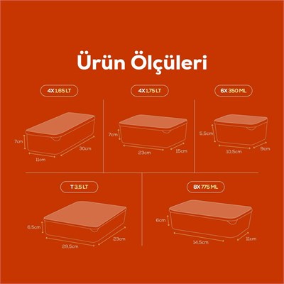 Vienev 24lü Buzdolabı Düzenleyici Organizer Mikrodalgaya Uygun Difriz Saklama Kabı Yeşil