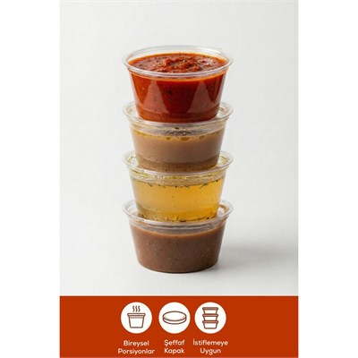 Vienev 2li Dondurucuya Uygun 60 Ml İlik, Tavuk Suyu, Sos, Bebek Maması Saklama Kabı