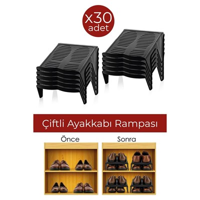 Vienev 30lu Çiftli Ayakkabı Rampası