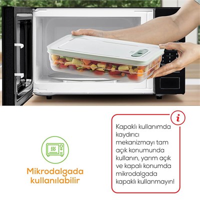 Vienev 3lü Ayarlı Sebze Ve Meyve Saklama Kabı Seti Turuncu 1x(2,5-3,8-5 Li̇tre)