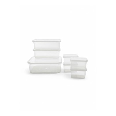 Vienev 7li Süzgeçli Saklama Kabı Seti | 1x5lt - 2x1,75lt - 4x360ml