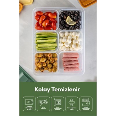 Vienev Bella Kahvaltılık Renkli