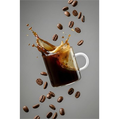 Vienev Beyaz Kulplu 6lı Cam Espresso Bardağı Seti - 95 Ml