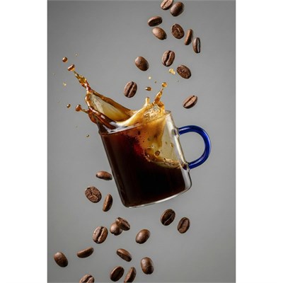 Vienev Renkli Kulplu 6lı Cam Espresso Bardağı Seti - 95 Ml 2x(turuncu, Yeşil, Mavi)
