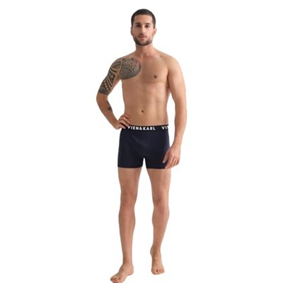 VIEN&KARL 9lu Paket, Erkek Boxer, Pamuklu, Likralı, Premium Erkek İç Çamaşırı Külot