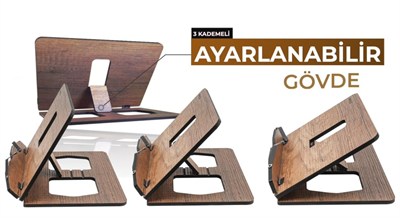 Vigo Wood - Kitap Okuma Standı (Ceviz)
