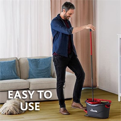 Vileda Turbo 2in1 Komple Temizlik Seti, 130 cm Uzayan Sap, Üçgen Başlık - Seçenekler: Turbo 2in1, Turbo