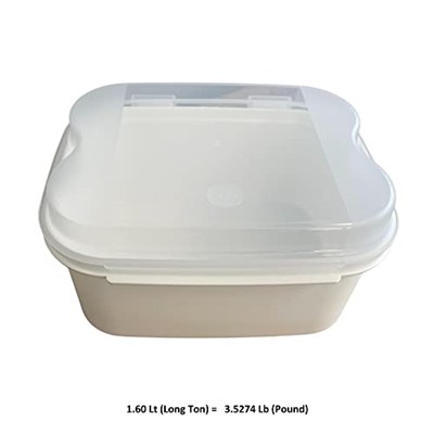 Vip Ahmet Masal Saklama Kabı, Beyaz 10 L + 4, 5 L + 1, 6 L