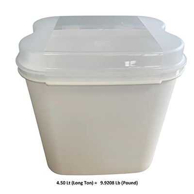 Vip Ahmet Masal Saklama Kabı, Beyaz 10 L + 4, 5 L + 1, 6 L