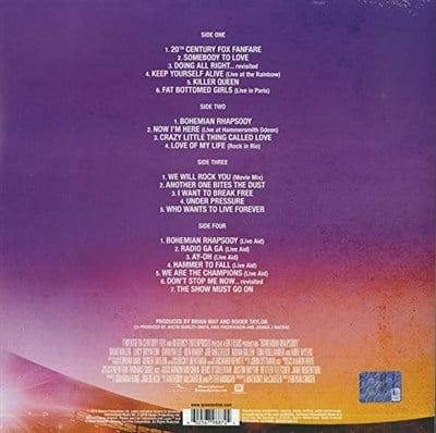 Virgin Bohemian Rhapsody Double Vinyl
