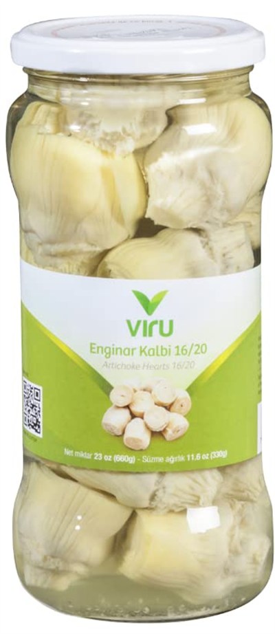 Viru Enginar Kalbi 16/20 Adet 660 g