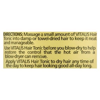Vitalis Saç Tonik Erkekler İçin, 7 ons (1li paket) (VT06017)