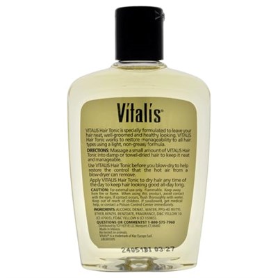 Vitalis Saç Tonik Erkekler İçin, 7 ons (1li paket) (VT06017)