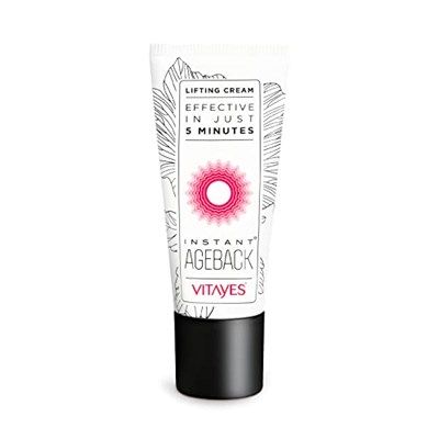 VITAYES Insant Ageback Anında Etkili Yüz Germe ve Sıkılaştırma Kremi - Göz Altı Torbaları ve Kırışıklıklarında Etkili Yüz Bakım Kremi - 15 ml - Seçenekler: 7ml, 15ml