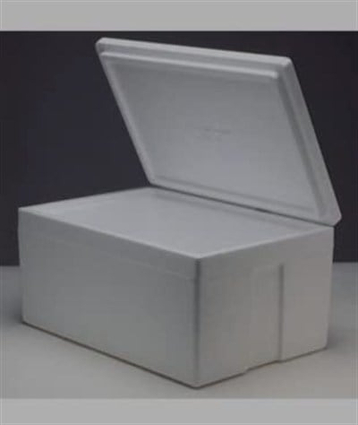 Viyol Pazarı Strafor Köpük Kutu 56x43x30 cm 20 kg - 1 Adet K-1