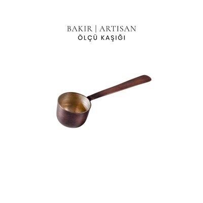 Voeux Artisan Koleksiyonu Bakır Ölçü Kaşığı