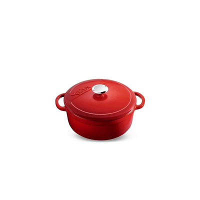 Voeux Kitchenware Amusant Döküm Yuvarlak Izgara Tava