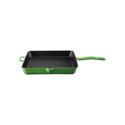 Voeux Kitchenware Profond Döküm Kare Izgara Tava
