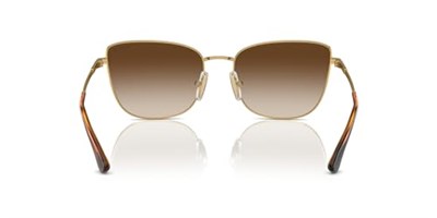 Vogue Eyewear VO4308S Güneş Gözlüğü, Altın/Kahverengi Gradyan, 56 mm, Altın, 56 mm