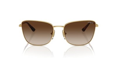 Vogue Eyewear VO4308S Güneş Gözlüğü, Altın/Kahverengi Gradyan, 56 mm, Altın, 56 mm