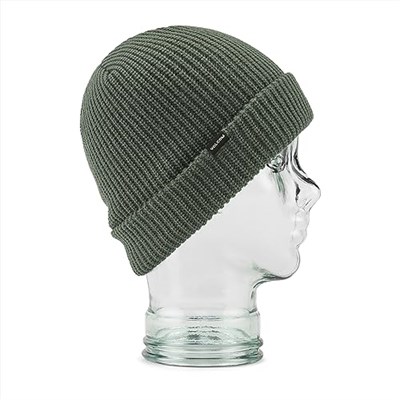 Volcom Erkek Sweep Skull Fit Kar Beanie, Okaliptüs S4, Tek Beden