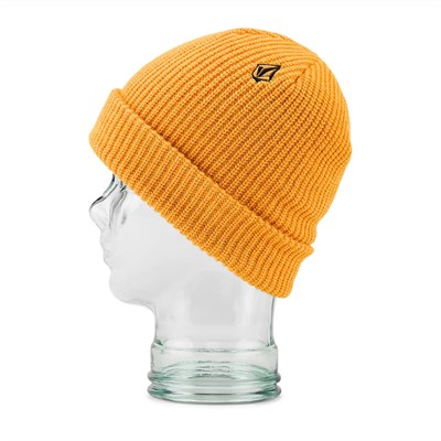 Volcom Erkek Sweep Skull Fit Kar Beanie, Altın S4, Tek Beden