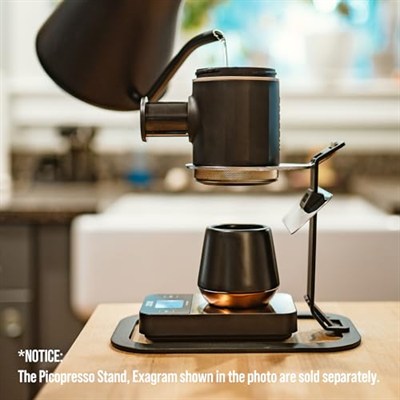 WACACO Picopresso Portatif Espresso Makinesi Koruyucu Kılıfla Birlikte Verilen, Profesyonel Kahve Makinesi, Uyumlu Ultra-ince Öğütme, Elle Çalıştırılan, Kamp için Seyahat Kahve Makinesi