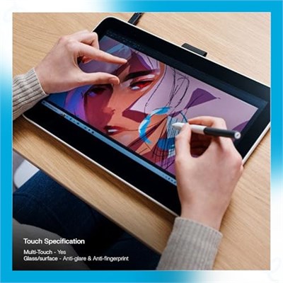 Wacom One 13 Dokunmatik Çizim Tablet - DTH134W0B 13,3 inç Full HD%99 sRGB, Pil içermez. - Seçenekler: Wacom One 13 touch, Wacom One S, Ekranlı tablet, Tablet...