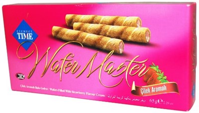 Wafer Master 65 Gr Çilekli 2li paket - Seçenekler: Pack of 2, 8.8 cm x 3.3 cm x 18.4 cm...