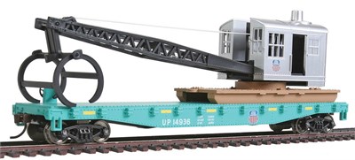 Walthers SceneMaster Tl Log Crane Union Pacific #19436 Tren Koleksiyonluk Tren