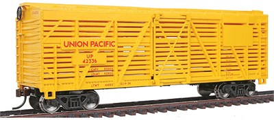 Walthers Trainline HO Ölçekli Model 40 Metal Tekerlekli Stok Araba Union Pacific
